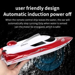 35km/H HJ806 2.4G High-Speed Remote Control Racing Boat With Water Cooling System /High Speed R/C boat Children Model Toys