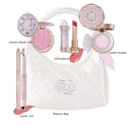 Flower Knows Makeup Set Box Full Swan Bear Garden Collection Embossed Blush Shine Lipstick Kit Foundation All in Maquiagem Kit