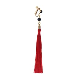 Anime Virtual YouTuber Vox Akuma Red Tassel Earrings Nijisanji EN Luxiem Cosplay Drop Earrings for Women Men Jewelry