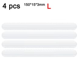 4/8/10Pcs Car Door Transparent Anti Collision Side Edge Protection Guard Protector Bar Stickers Rearview Mirror Protection Strip