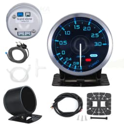 HA 60mm Auto Gauge Standalone Meter 7Color Def I Advance A1 Oil Pressure Turbo Boost EGT Exhaust Temp Tachometer Water Oil Temp