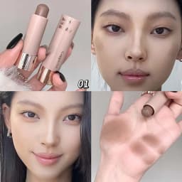 Cappuvini Moisturizing Silky Three-dimensional Contour Stick Natural Matte Single Color Suitable For Nose Shadow Makeup Contour