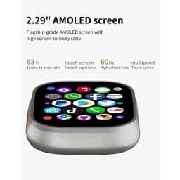 DW100 Pro Plus Android Smartwatch Touch ID Smart Watch With Rotary Camera 2.29inch Amoled Screen GPS WIFI NFC Google Play Store