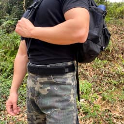 KOLBER 4.3cm Tactical Inner Belt for Men Premium Nylon 105cm to 135cm Hook & Loop Belt Military Army Straps No Buckle Waistband