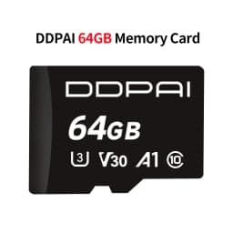 DDPAI Dash Cam Memory Card 64GB 128GB 256GB 512GB Class 10 High Speed for DDPAI Car Camera