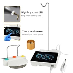 Dental Piezo Surgery SURGIC TOUCH Surgical Dril Piezosurgery Bone Cutter Device for Dental Implant, Periodontal & Endodontic