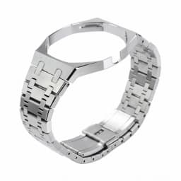 Stainless Steel Watch Case And Strap Mod Kit For Swatch X AP Royal Pop Pocket Changer To Wristwatch Personalized Accessories