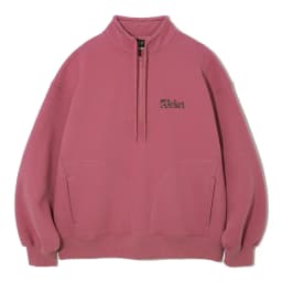 Trendy American Retro Plan Half Zip Hoodie Women's Loose Fit Long Sleeve Street Style Sweatshirt Autumn Season Casual Wear