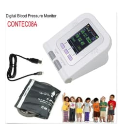 Choosable Neonate Cuff OR SpO2 Probe CONTEC08A Digital Blood Pressure Monitor Pediatric NIBP Software Sphygmomanometer