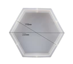 DIY Geometry Large Cube Specimen Love Epoxy Resin Mold Round Rectangle Mirror Silicone Molds For Resin Casting Making Home Decor