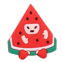 1pcs PVC Shoe Charms Pineapple Grape Carrot Strawberry Watermelon Avocado Buckle Clog Hole Slipper Ornaments Kids Party Gift