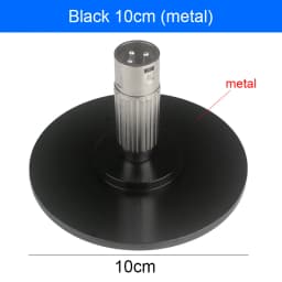 Black Suction Cup Adapter with M6/M8/M10/3XLR Connector for Telescopic Linear Actuator Reciprocating Device Attachments Parts