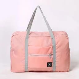 Foldable Travel Duffel Bag, Large Capacity Lightweight Tote Bag, Waterproof Weekender Overnight Bag for Gym & Trip