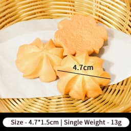 Simulation Cookies for Children, Simulation Accessories, Photography, Fake Biscuits, Early Education, DIY, 3 Pcs/Lot