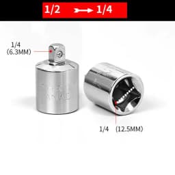 Ratchet Wrench Socket Converter Sleeve Head Adapter 1/4 3/8 1/2 Inch Female To Male Drive Spanner Converter Wrench Adapter Part
