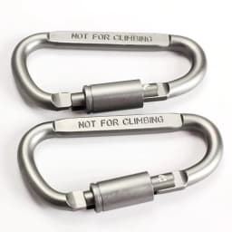 Carabiner For Key Camping Survival EDC Outdoor Keychain Clip Alloy Aluminum Tactical Caribiner Climbing Karabiners