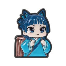 Maomao Light Novel Brooch Enamel Pins  Cute Japanese Anime Cartoon Character Brooches Lapel Badge Jewelry Gift for Fans Friends