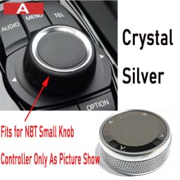 Crystal/Ceramic Car Multimedia Buttons Knob Cover for BMW F20 E87 E92 E93 F34 F30 F10 X5 E70 F15 X3 F25 X1 F48 E84 X6 X4 X7