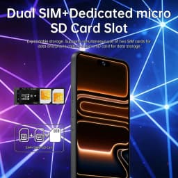 K-Touch Mobile Phones A17 Pro Max Smartphone 7.3 Inch Android 15 Global Version Cell Phone 16+48MP 5G Dual Card Dual Standby 7800mAh Global Version Cellphones