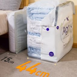 Antibacterial Vacuum Bags No Need Pump Large Plastic Storage Bag Storing Clothes Blanket Compression Bag Travel Accessories