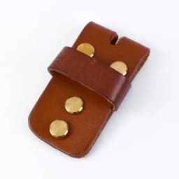 1/2Pcs Deepeel 3.8cm Leather Loop for Men's Waist Belts Cowhide Ring Metal Buckle Pure Copper Rivet Belt Tail Fixing Accessories
