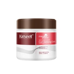 Karseell Curl Defining Cream for Wavy, Curly and Coily Hair, Leave-In Styling Cream to Help Control Frizz, Define Soft Curls