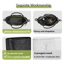 Bag Organizer Insert For Longchamp Energy Small Medium Mini Dupont Paper Support Insert Inner Bag Accessories