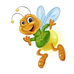S50412# Various Sizes/Colors Personality PVC Decal A Bee Flying Waterproof Car Sticker on Motorcycle Laptop Decorative