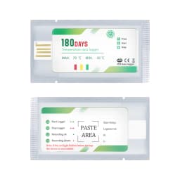 Mini USB Temperature Data Logger Atag-30 Digital 60000 Point Capacity Temperature Sensor High Precision PDF Report Recorder