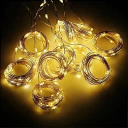 3M LED Curtain String Lights Fairy Decoration USB Holiday Garland Lamp with 8 Modes Home Garden Christmas Party New Year Wedding
