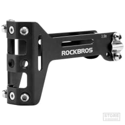 ROCKBROS Double Cup Bicycle Water Bottle Cage Saddle Extension Holder Cycling Kettle Brackets MTB Road Bike Accessories Parts