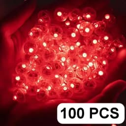 50/100 Pcs LED Balloon Lights Mini Round Ball Balloon Night Light LED Flash Lamp for Paper Lanterns Wedding Party Decorations