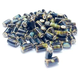 10*5MM Tube Shape Long Cylinder Ceramic Porcelain Spacer Beads For Jewelry Making DIY Column Accessory