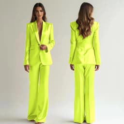 Luxury High Quality Women's Suit One Button 2 Piece Jacket Pants Female Clothing Slim Fit Smart Office Banquet Lady Blazer Set