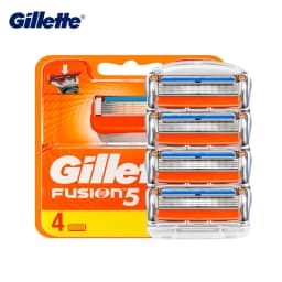 Gillette Fusion 5 Razor Blade 5 Layers Safety Manual Shaving Head Replacement Beard Shaver Refills Cassettes for Man Face Care