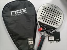 NOX AT10 ML10 3K 12K 18K 2023-2026 Padel Racket Carbon Fiber Surface with EVA Memory Flex Foam Core Lightweight Padel Racquet