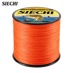 SIECHI X4 Strong 300M 500M 1000M 4 Strand Weaves PE Braided Fishing Line Multifilament Braid Wire 12LB 20LB 30LB 43LB 65LB 83LB