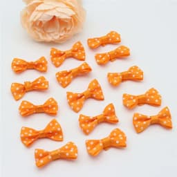 50/100pcs Size 2cmx3.5cm mini polka dot bow waist bow tie clothing diy accessories jewelry small bow tie headwear accessories