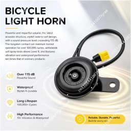 Baja Light Kit with Battery Pack 3-Pin MR60 Connector and Horn Set Fit for Wintai-Tech China Off-Road Vehicle Modification Parts