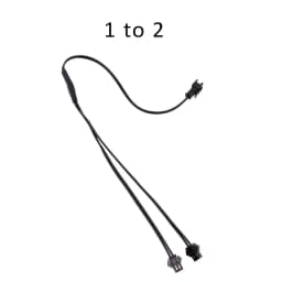 1 to 2/3/4/5/6/7/8/9/10 Way Splitter Connectors Cable for EL Wire Neon Light Accessories