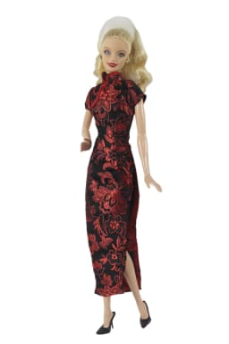 1 PC Doll Clothes 1:6 Scale Dress Chinese Cheongsam for 11.5 Inch 30cm Doll Many Style for Choice Gifts for Girls