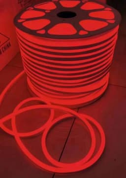 220V LED Neon Strip Light EU Plug SMD2835 120Leds/m Strip Flexible High Brightness Outdoor Neon Sign Waterproof Soft Lamp Belt