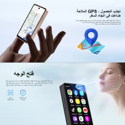 SERVO Mini Android Smartphone Built in Stylus 3G Cellular 4" Display 16GB ROM Tiny Mobile Phones Face Unlock GPS WIFI Play Store