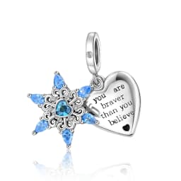 Boutique Unique 925 Sterling Silver Stars & Moon Dream Catcher Dreamy Blue Dangle Charm Fit Original Bracelet Fashion Jewelry