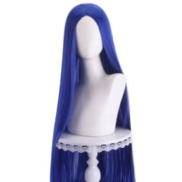 40Inch Long Straight Cosplay Wig Centre Parting Central Split Blond Pink Rose Red Purple Heat Resistant Synthetic Hair Wigs