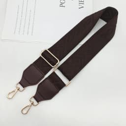 IGNICASE New Rhombus Wide Shoulder Strap Adjustable Solid Color Versatile Webbing Accessories Women's Bag Replacement Belt