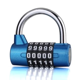 4,5 Digit Number Combination Travel Password Lock Combination Padlock Zinc Alloy 4 Colors Coded Lock Security Safely Code New