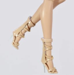 High quality Handmade Toy shoes  fit for your Nu.face FR2 FR6.0 dolls MUSES BRX32