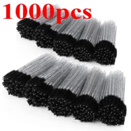 Wholesale 100/500/1000pcs Spoolies for Eyebrow Beauty Tools Eye Lash Extension Colorful Disposable Mascara Wands Eyelash Brush