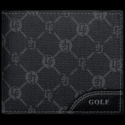 GOLF Men Folding Wallet Card Holder Zipper Slim Leather Man's Coin Purse Square Gentleman Minimalist Wallets for Man Credit Card